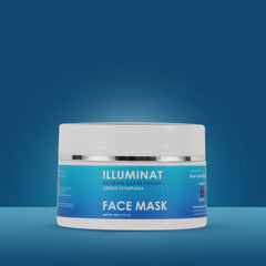 Illuminat Gel-Based Glow Face Mask with Blue Lotus Extract: Hydration and Radiance 50ml