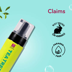 Zobha Tea Tree Foaming Face Wash – 150ml For Acne Prone Skin