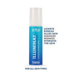 Illuminat Korean Glass Finish Toner with Blue Water Extract: Deep Hydration & Radiance 100ml