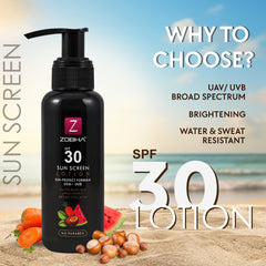 SPF 30 Sunscreen | Everyday UV Defence & Hydration for Skin 100ml