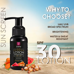Sunscreen Lotion SPF 30 - UVA/UVB Broad Spectrum 50ml