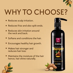 Argan Oil Shampoo - Paraben and Sulphate Free