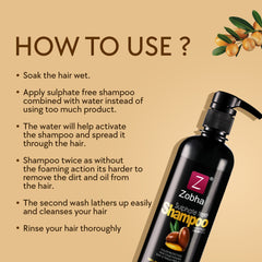 Argan Oil Shampoo - Paraben and Sulphate Free