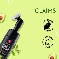 Avocado Foaming Face Wash | Hydrating & Nourishing Cleanser for Dry & Normal Skin 150ml