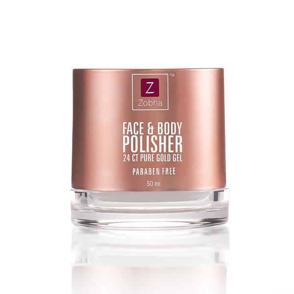 Zobha Face & Body Polisher with pure 24ct Gold - 50ml – Kunchals