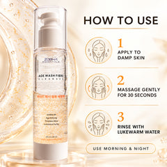 Age Wash Fibre Cleanser For All Skin Type
