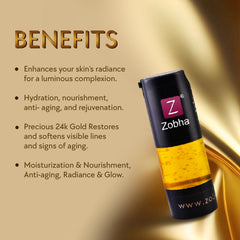 Drops of Glow 24-ct Gold Face Oil | Brightening & Anti-Aging Recipe 20ml