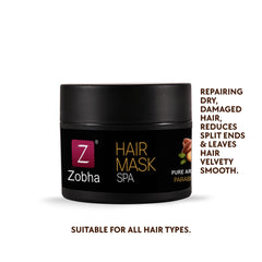 Hair Mask Spa with Argan Oil for Damage Repair & Deep Nourishment - 200 gm