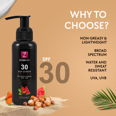 SPF 30 Sunscreen | Everyday UV Defence & Hydration for Skin