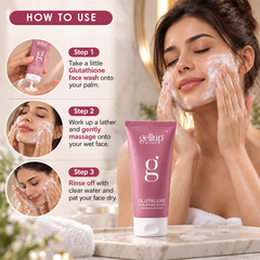 Gellup Skin Brightening Facewash with Glutathione