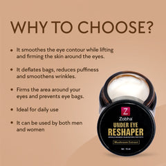 Under Eye Reshaper for Reducing Puffiness and Anti-Aging Effects 15g