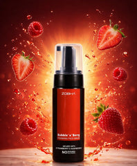 Zobha Bubble'n'Berry Face Wash – 150ml with Raspberry, Goji Berry & Blueberry Extracts